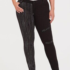 The Nightmare Before Christmas Jack Twill Skinny Jean